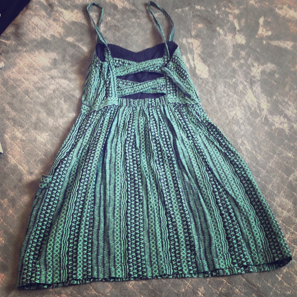 Beautiful ethnic crisscross dress.